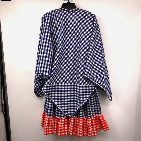 Vintage Handmade Square Dance Outfit Matching Mens Womens Used 3 Piece - Picture 5 of 16